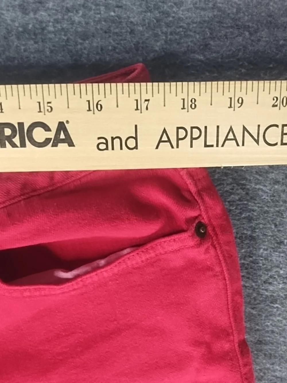 Michael Kors Women's Red Skinny Jeans